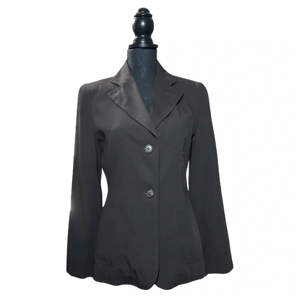 The Limited Womens 2 Button Brown Blazer Size 4 - Picture 2 of 9